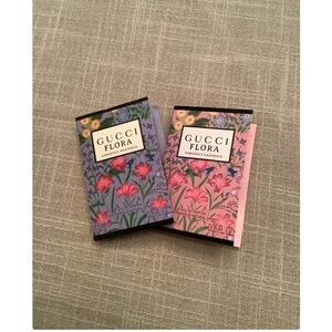Gucci Flora (2) Perfume Samples NEW & FRESH